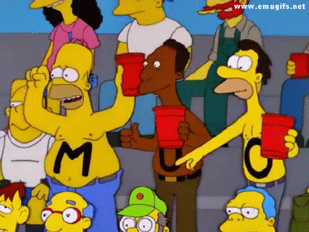 The Simpsons / Duff Beer Contest / Supporters / Homer / Lenny / Carl