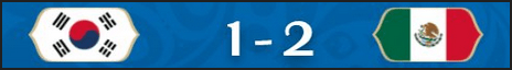 Korea Republic vs Mexico Group F