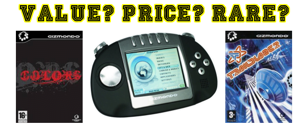 Gizmondo Console – All Games and Accessories – Price and Value