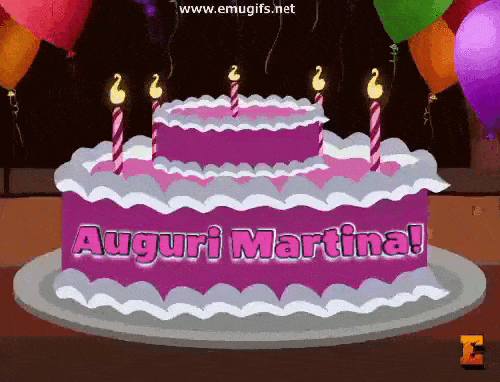 Auguri Martina GIF con Torta e Candeline Animate per Feste di Compleanno Auguri Martina GIF con Torta e Candeline Animate per Feste di Compleanno