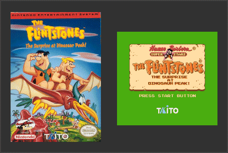The Flintstones Surprise At Dinosaur Peak NES-FT-USA