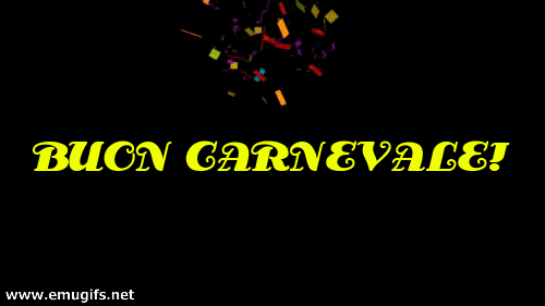 Scritta Animazione Di Carnevale GIF Animata Cannone Spara Coriandoli Nel Cielo WhatsApp Confetti Cannon GIFs