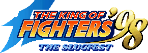 The King of Fighters 98 The Slugfest KOF 98 SNK Neo Geo Video Game Title Logo Title Screen