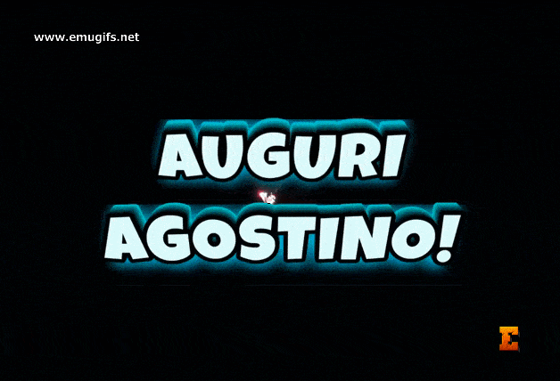 Auguri di Buon Onomastico Agostino GIF Animata per il Santo del Giorno Oggi 28 Agosto Scarica Gratis e Condividi come Cartolina Personalizzata con Nome Auguri di Buon Onomastico Agostino GIF Animata per il Santo del Giorno Oggi 28 Agosto Scarica Gratis e Condividi come Cartolina Personalizzata con Nome