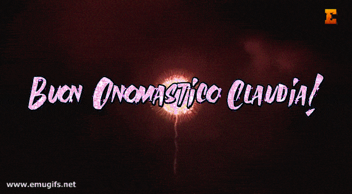 Buon Onomastico Claudia GIF e Frasi di Auguri con Nome Personalizzato per la Festa di Santa Claudia del 20 Marzo Buon Onomastico Claudia GIF e Frasi di Auguri con Nome Personalizzato per la Festa di Santa Claudia del 20 Marzo