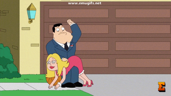 Stan Spanks Francine in American Dad Cartoon Scene Animation Episode Download Spanking GIF and Share on Facebook Group or WhatsApp