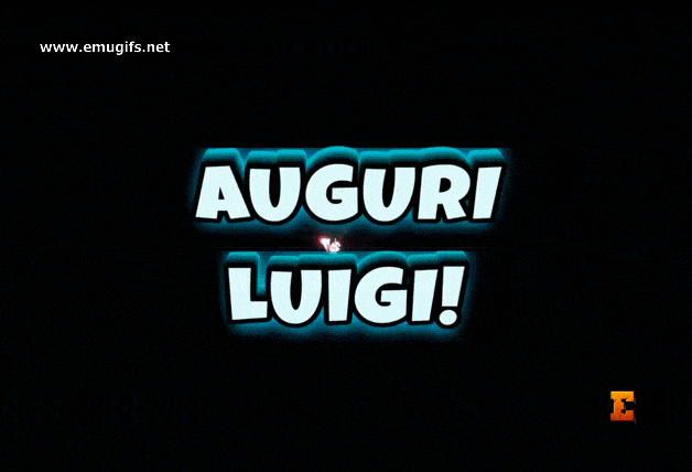 Auguri Luigi GIF Personalizzata con Nome Onomastico di Oggi 21 Giugno S Luigi Scarica Gratis e Invia dal Tuo Smartphone come Cartolina Animata