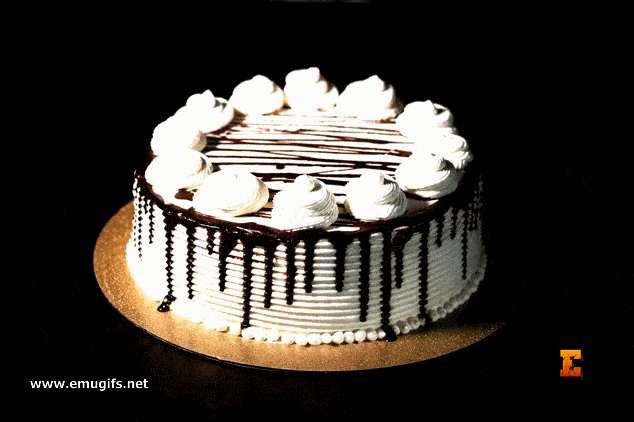Buon Compleanno Luigi GIF di Auguri con Scritte Animate e Grande Torta Cioccolato e Panna Montata Scarica Gratis