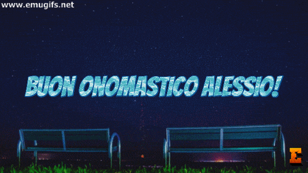 Buon Onomastico Alessio GIF con Frasi di Auguri Glitter per il Giorno 17 Luglio Sant Alessio di Auguri con Nome Personalizzato da Inviare su WhatsApp e Facebook Messenger Buon Onomastico Alessio GIF con Frasi di Auguri Glitter per il Giorno 17 Luglio Sant Alessio di Auguri con Nome Personalizzato da Inviare su WhatsApp e Facebook Messenger