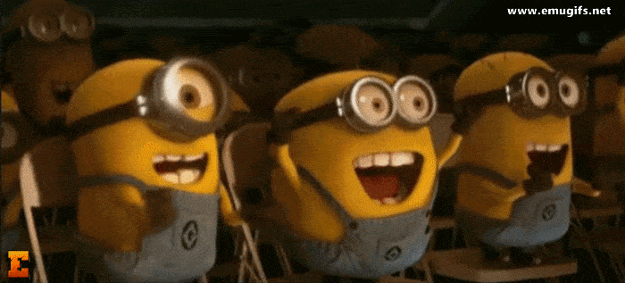 Minions Applause GIF Download Reaction for Congratulation & Well Done!