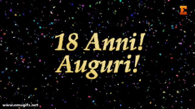 18 Anni Auguri GIF per Diciottenni Cartolina Animata di Buon Compleanno per i 18 Anni Scarica Gratuitamente e Invia e Condividi dallo Smartphone 18 Anni Auguri GIF per Diciottenni Cartolina Animata di Buon Compleanno per i 18 Anni Scarica Gratuitamente e Invia e Condividi dallo Smartphone