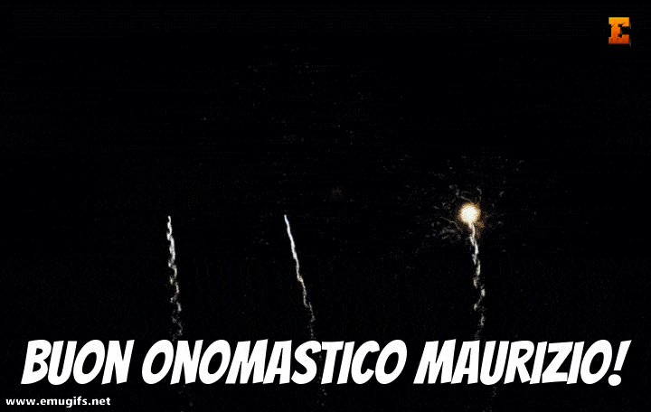 Buon Onomastico Maurizio GIF di Auguri Personalizzata per il Giorno 22 Settembre San Maurizio