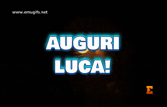 GIF Auguri Luca San Luca Oggi 18 Ottobre Auguri Personalizzati con Nome e Fuochi d Artificio in Cielo GIF Auguri Luca San Luca Oggi 18 Ottobre Auguri Personalizzati con Nome e Fuochi d Artificio in Cielo