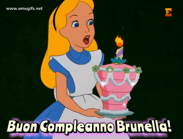 Buon Compleanno Brunella GIF Divertente di Auguri con Nome Personalizzato e Torta di Compleanno Buon Compleanno Brunella GIF Divertente di Auguri con Nome Personalizzato e Torta di Compleanno