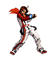 Neo Geo Battle Coliseum Arcade Game Character Yuki Animated Sprite GIF Sticker 2
