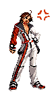 Neo Geo Battle Coliseum Arcade Game Character Yuki Animated Sprite GIF Sticker