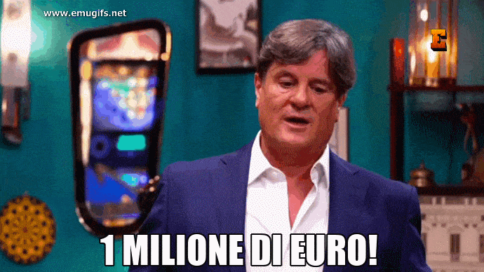 Vale 1 Milione di Euro GIF e MEME Divertenti con l Esperto di Valutazioni Oggetti Vintage e Giocattoli Vecchi Alessandro Rosa in Televisione a Cash or Trash chi Offre di Piu