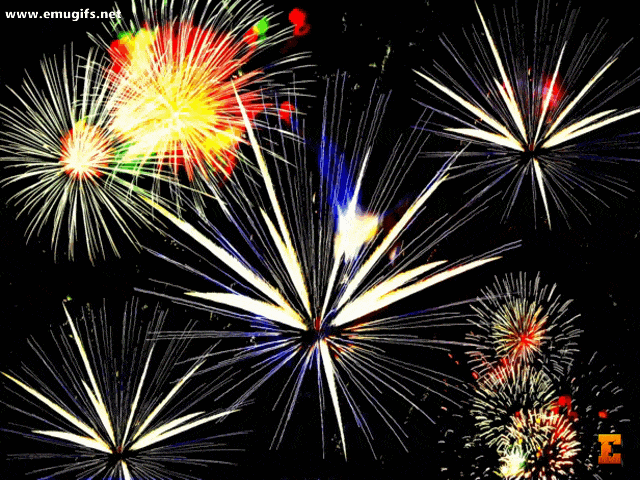 Buon Onomastico Giorgio Immagini Auguri GIF Personalizzata con Nome e Fuochi Artificiali per WhatsApp