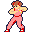 Star Fighter Character Sprite Animated GIF of Yie Ar Kung Fu Videogame Star Fighter Character Sprite Animated GIF of Yie Ar Kung Fu Videogame