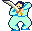 Sword Fighter Character Sprite Animated GIF of Yie Ar Kung Fu Videogame Sword Fighter Character Sprite Animated GIF of Yie Ar Kung Fu Videogame