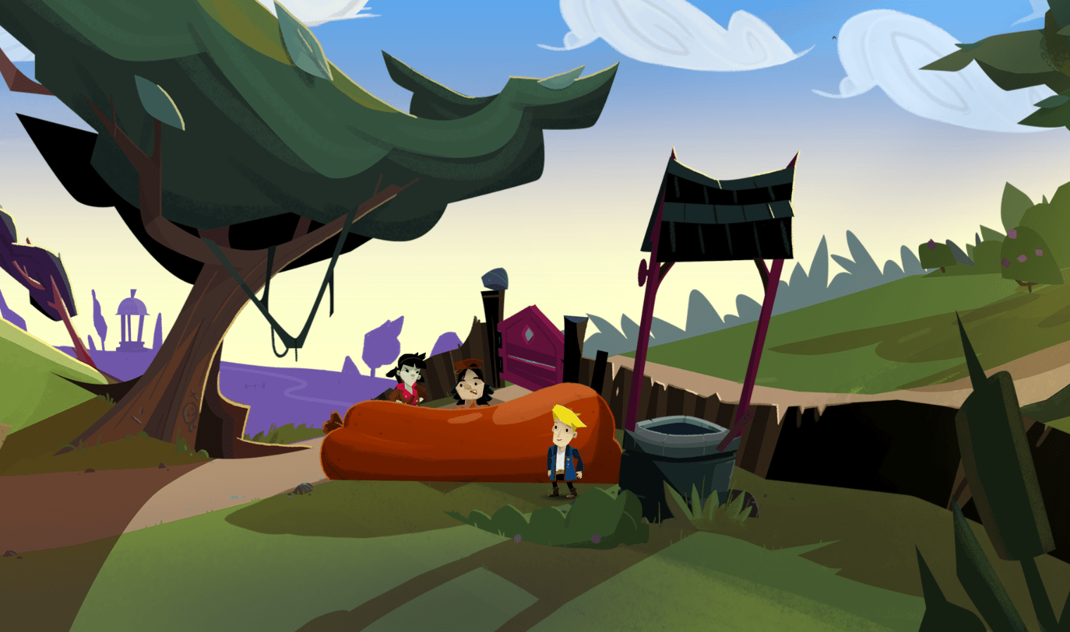 Return to Monkey Island Prelude Guybrush and The Wishing Well Wallpaper for Computer PC Desktop 1520x899 by Emugifs 2022