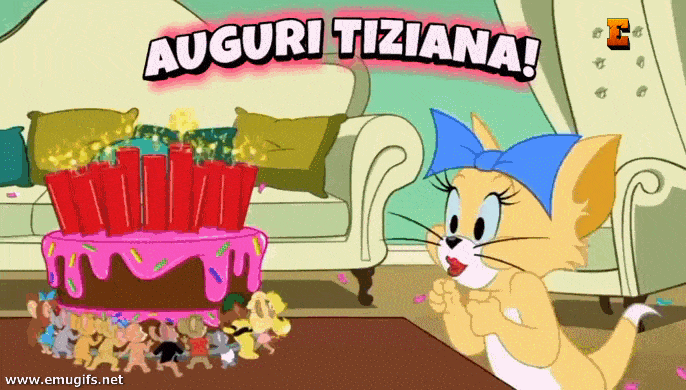 GIF Auguri Tiziana Cartolina con Nome Personalizzata e Torta di Compleanno da Inviare sui Social GIF Auguri Tiziana Cartolina con Nome Personalizzata e Torta di Compleanno da Inviare sui Social