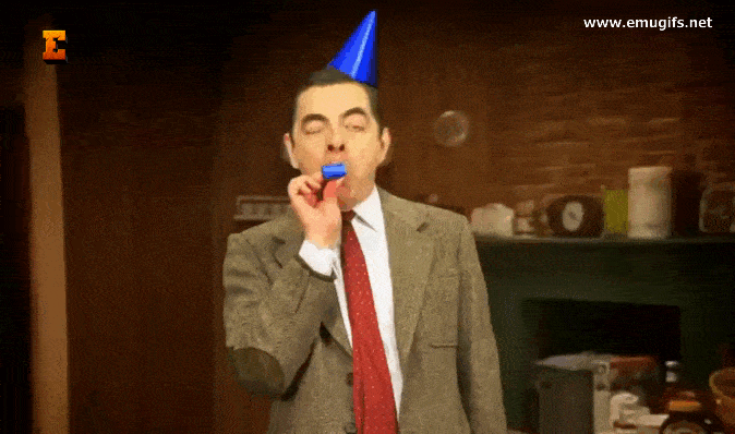 Buon Onomastico Debora GIF Divertente con Mr Bean per Fare gli Auguri a Debora