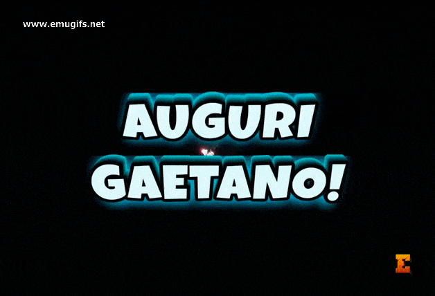 Auguri Gaetano GIF per Onomastico di Oggi 7 Agosto Festa di San Gaetano Scarica Gratis e Condividi sui Social dal Tuo Smartphone
