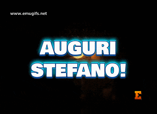 S Stefano Oggi 26 Dicembre Cartolina Animata di Auguri da Inviare ad Amici e Parenti che Hanno Questo Bel Nome Maschile