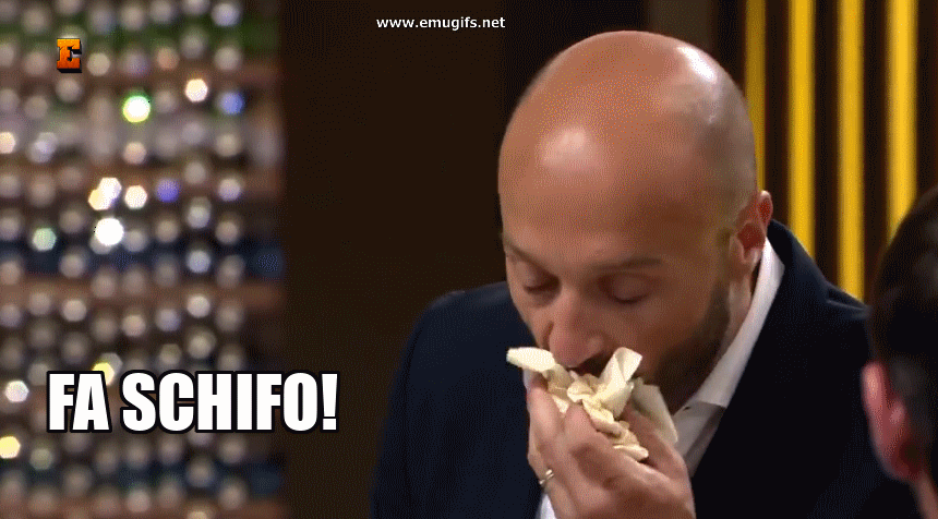 Fa Schifo Joe Bastianich deve Usare il Fazzoletto per Sputare il Cibo Cucinato Male da un Aspirante Chef Fa Schifo Joe Bastianich deve Usare il Fazzoletto per Sputare il Cibo Cucinato Male da un Aspirante Chef