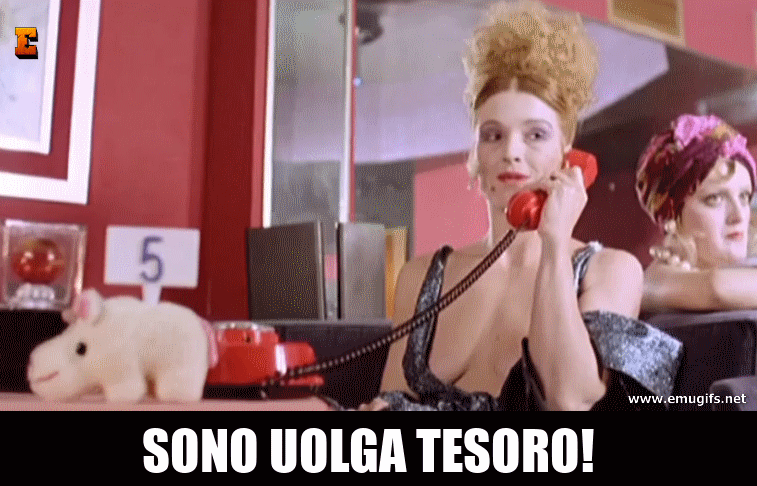Sono Uolga Tesoro Il Secondo Tragico Fantozzi Scena Ippopotamo Night Club con Calboni e Filini