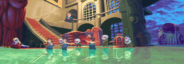 Super Gem Fighter Mini Mix Background Stage The Dark Duke's Mobile Residence Super Gem Fighter Mini Mix Background Stage The Dark Duke's Mobile Residence