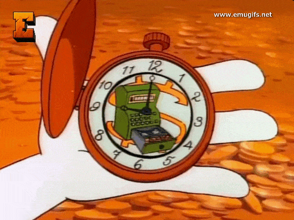 Orologio di Zio Paperone GIF Ricorda che è Ora di Fare Soldi Tanti Soldi Scarica e Postala sui Gruppi Facebook e WhatsApp Orologio di Zio Paperone GIF Ricorda che è Ora di Fare Soldi Tanti Soldi Scarica e Postala sui Gruppi Facebook e WhatsApp